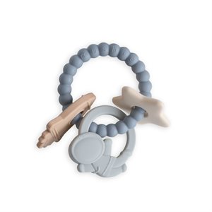 Mushie Teething Ring - Space